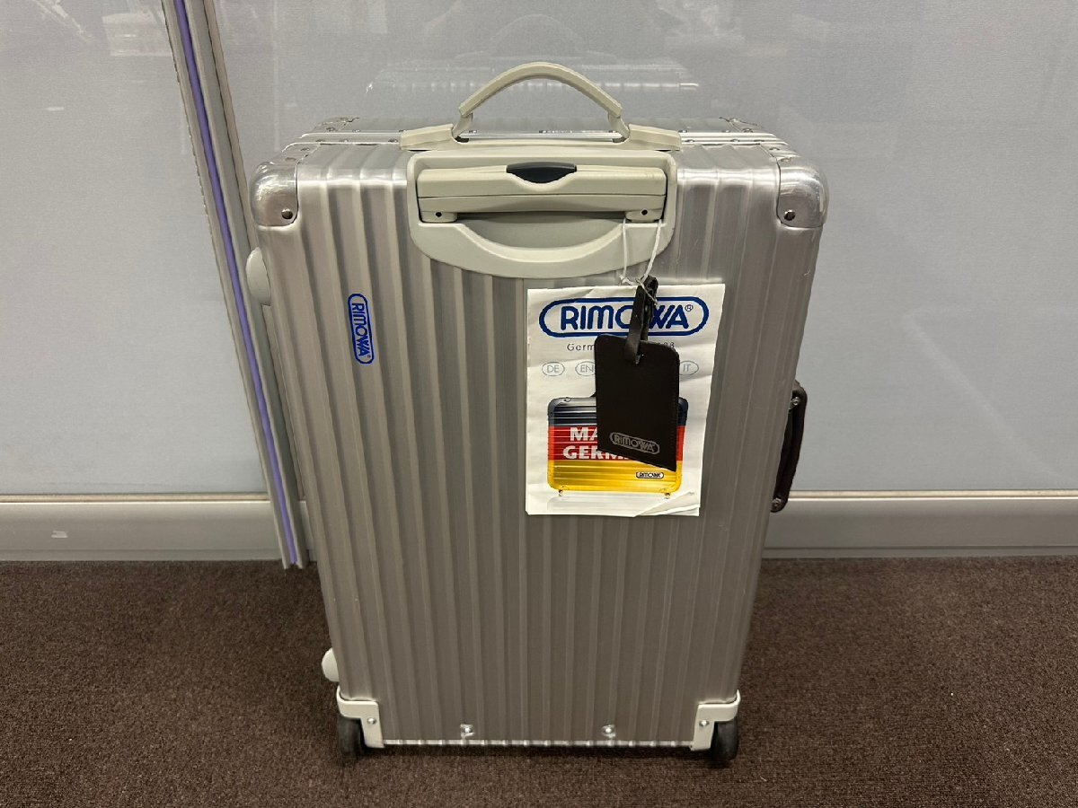 U012-X1-3882 RIMOWA リモワ スーツケース シルバー 67.5cm 63L 2輪 現状品①大阪