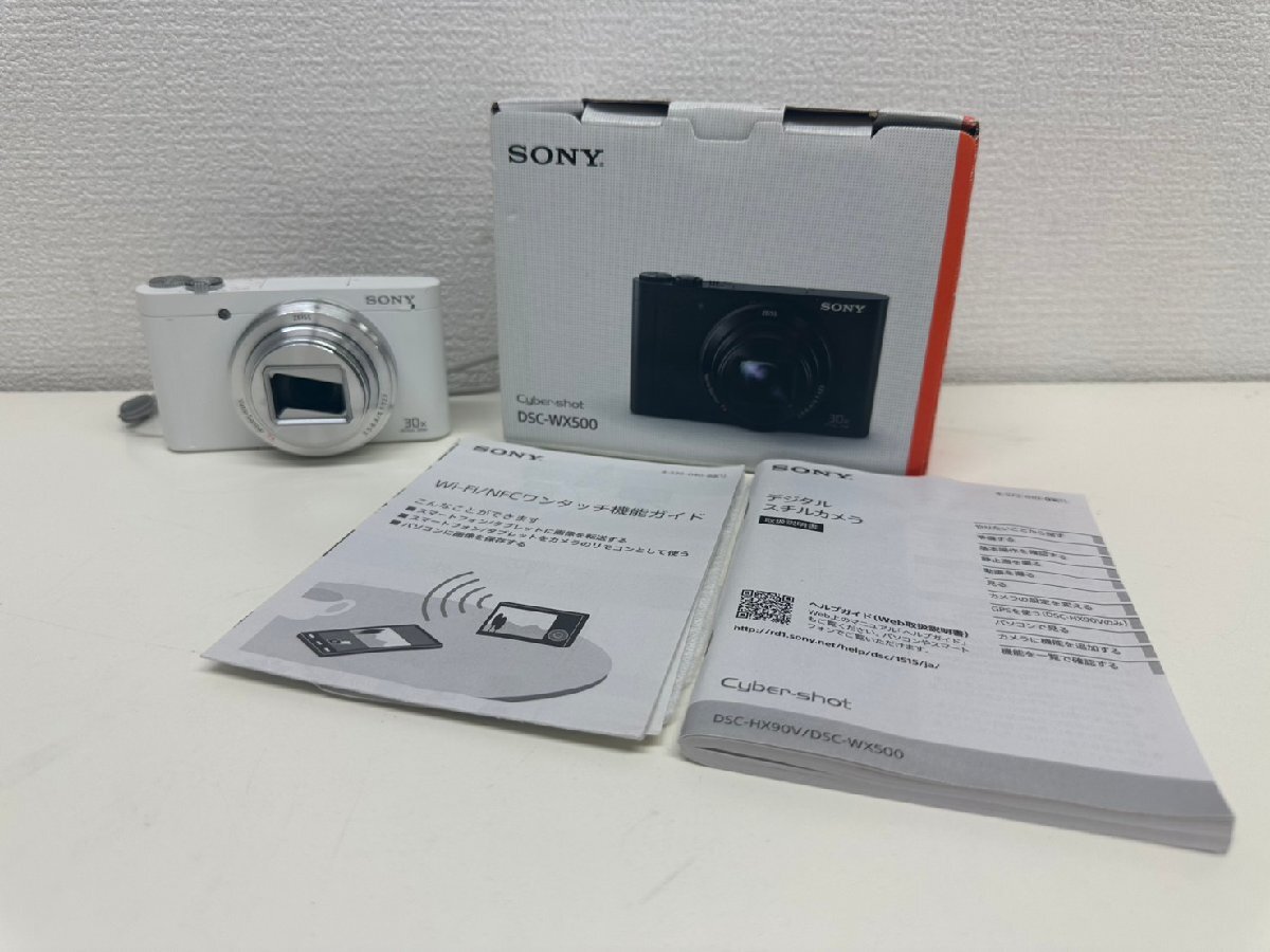 U033-N41C-354 SONY ソニー Cyber-shot DSC-WX500 動作未確認 現状品①大阪