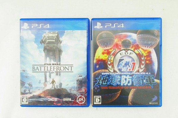 A097-J40-1261 PS4 プレステ4 ソフト 2点セット 現状品③ 渋谷