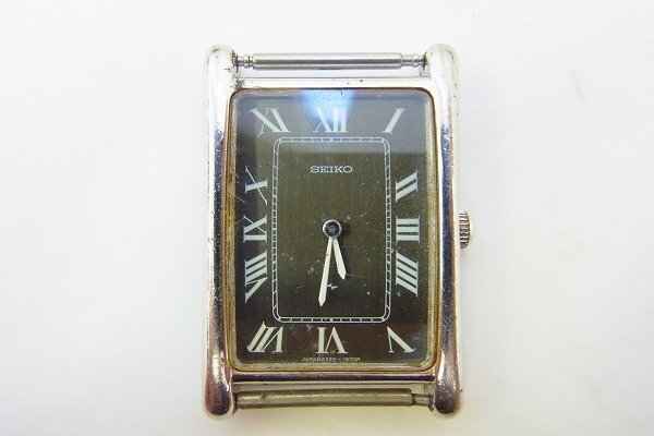 C190-N29-6282◎ SEIKO セイコー 2220-3560 SILVER 885 メンズ 手巻き 腕時計 現状品③ 渋谷 ◎