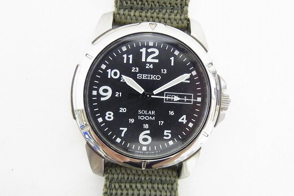 C404-J27-2702 SEIKO セイコー V158-0AD0 メンズ クォーツ 腕時計 現状品① 渋谷
