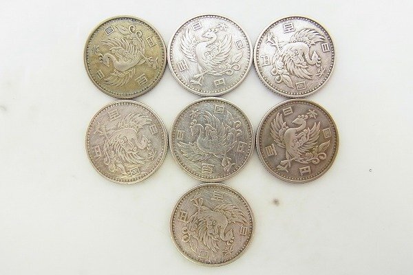 C160-N44-1299◎ 各種 100円 銀貨 硬貨 7枚セット 現状品③ 渋谷 ◎