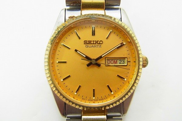 C193-N47-674◎ SEIKO セイコー 7N33-6A20 メンズ クォーツ 腕時計 現状品③ 渋谷 ◎