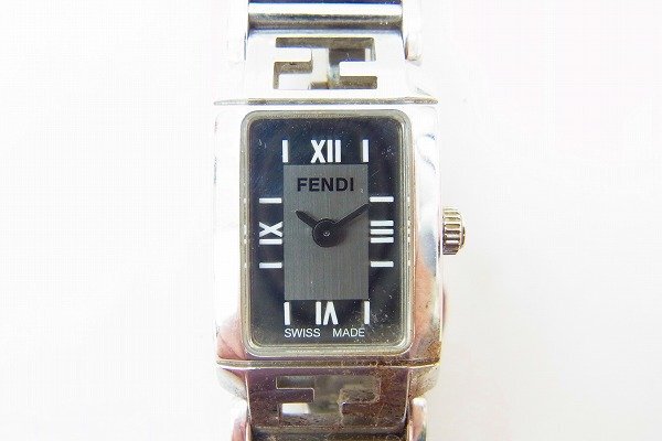 C137-J9-6718◎ FENDI フェンディ 1200L-002 レディース クォーツ 腕時計 現状品③ 渋谷 ◎