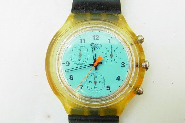 C139-J41-1350◎ SWATCH スウォッチ メンズ クォーツ 腕時計 現状品③ 渋谷 ◎