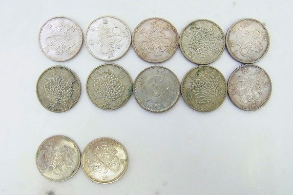 C180-N47-728◎ 各種 100円 銀貨 硬貨 12枚セット 現状品③ 渋谷 ◎
