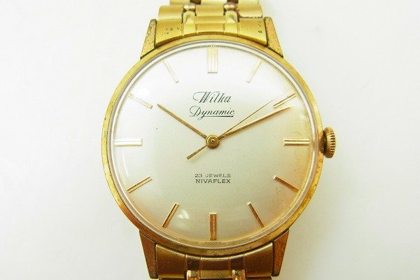 C138-J40-1304◎ WILKA メンズ 手巻き 腕時計 現状品③ 渋谷 ◎