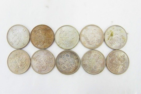C172-X14-699◎ 各種 100円 銀貨 硬貨 10枚セット 現状品③ 渋谷 ◎