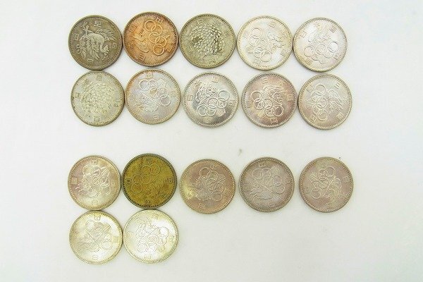 C164-X14-707◎ 各種 100円 銀貨 硬貨 17枚セット 現状品③ 渋谷 ◎