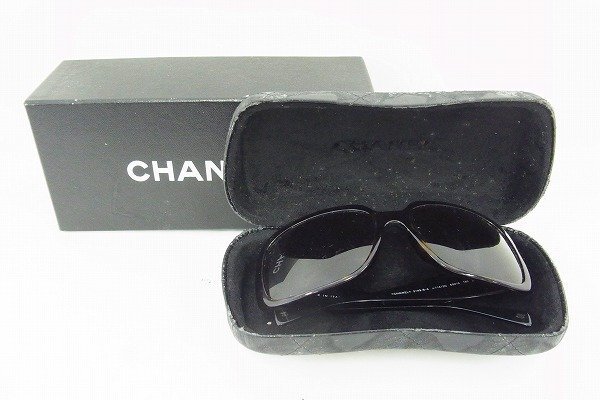 C127-J41-2973 CHANEL シャネル サングラス 現状品③ 渋谷