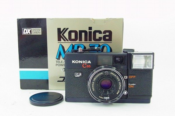 C102-J37C-440 KONICA コニカ C35 フィルムカメラ 現状品③ 渋谷