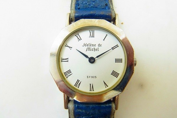 C145-J39-1390◎ HELENE DE MICHEL SILVER 925 レディース クォーツ 腕時計 現状品③ 渋谷 ◎