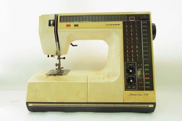 C063-J42-680 JANOME ジャノメ MEMORY CRAFT 6000 ミシン 現状品③＠ 渋谷