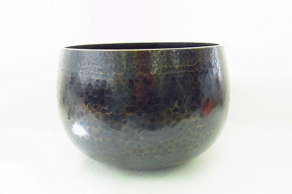 C061-J39-1371 仏具 本手打 光彩 おりん 高さ約22cm 直径約30cm 現状品③＠ 渋谷