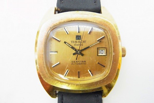 C045-X14-617◎ TISSOT ティソ SEASTAR メンズ 自動巻き 腕時計 現状品③ 渋谷 ◎