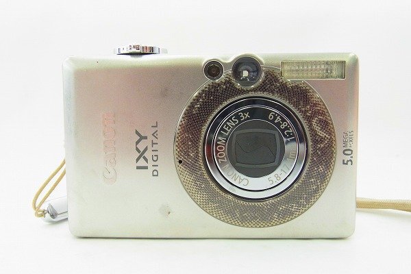 C079-J41C-233 CANON キヤノン IXY DIGITAL 55 コンデジ 現状品③ 渋谷