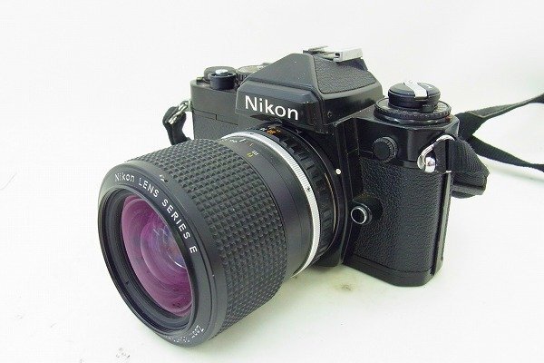 C100-J27C-314 NIKON ニコン FE / SERIES E ZOOM 36-72mm 1:3.5 フィルムカメラ 現状品③ 渋谷