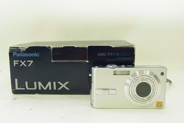 C074-J37C-442 PANASONIC パナソニック LUMIX DMC-FX7 コンデジ 現状品③ 渋谷