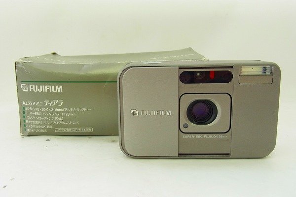 C073-J37C-437 FUJIFILM 富士フィルム TIARA ティアラ フィルムカメラ 現状品③ 渋谷