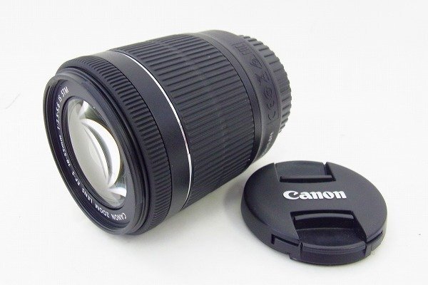 C005-J37C-434 CANON キヤノン EF-S 18-55mm 1:3.5-5.6 IS STM レンズ 現状品③ 渋谷