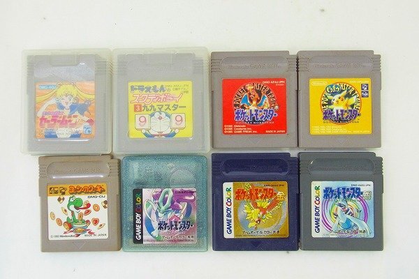 C114-N35-6747 ポケモン など ゲームボーイソフト まとめセット 現状品③ 渋谷