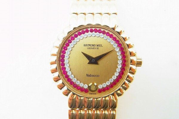 C034-J37-2906◎ RAYMOND WEIL レイモンドウェイル 4705 レディース クォーツ 腕時計 現状品③ 渋谷 ◎
