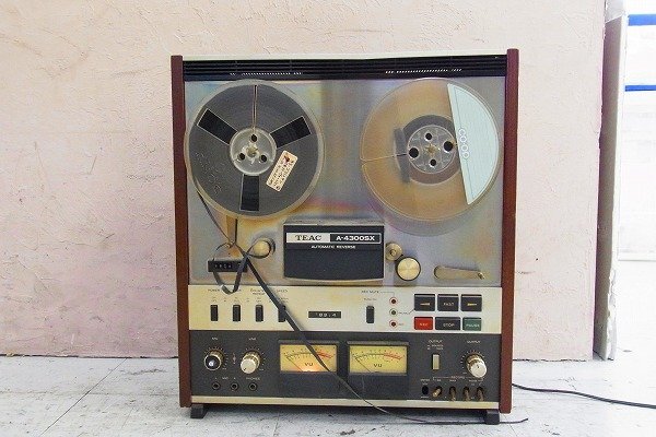 C067-J42-679 TEAC ティアック A-4300SX オープンリールデッキ 通電確認済み 現状品③＠ 渋谷