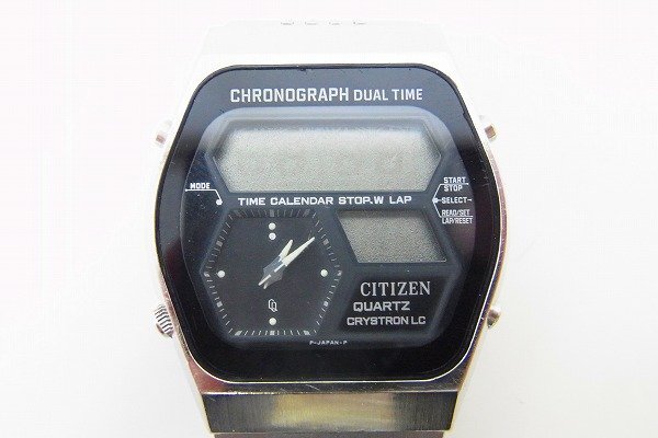 C056-Y25-7865◎ CITIZEN シチズン 4-097416 メンズ クォーツ 腕時計 現状品③ 渋谷 ◎
