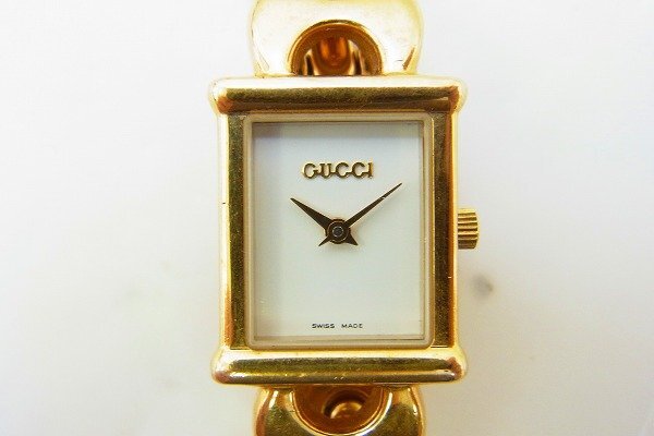 C031-J42-667◎ GUCCI グッチ 1800L レディース クォーツ 腕時計 現状品③ 渋谷 ◎