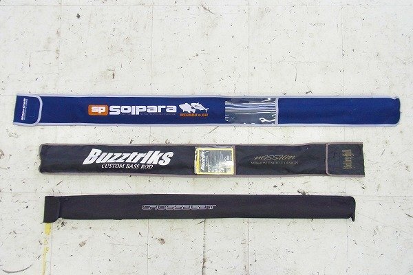 C022-J48-27 各種 竿 ロッド 3本セット 現状品③＠ 渋谷