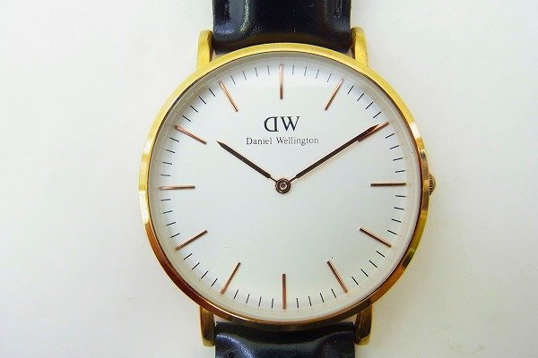 C060-J27-2688◎ DANIEL WELLINGTON DW メンズ クォーツ 腕時計 現状品③ 渋谷 ◎