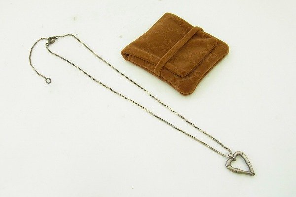 C049-J33-1157◎ GUCCI グッチ SILVER 925 ネックレス アクセサリー 現状品③ 渋谷 ◎