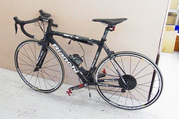 A076-J46-282【引取限定】BIANCHI ビアンキ SEMPRE PRO ロードバイク 自転車 現状品③＠ 渋谷