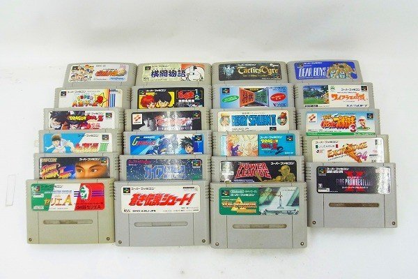 B151-J40-1233 スーパーファミコン 各種 ソフト まとめセット 現状品③ 渋谷