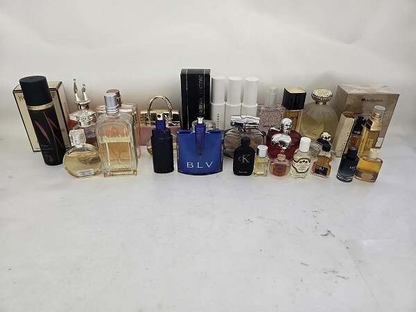 C902-00000 ※同梱不可※ CHANEL Yves Saint Laurent 等 香水 まとめ 段ボール100サイズ 現状品① 渋谷