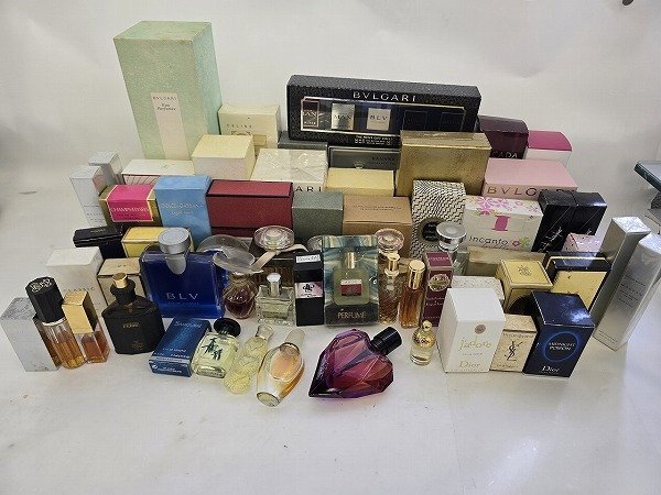 C908-00000 ※同梱不可※ Christian Dior BVLGARI 等 香水 まとめ 段ボール100サイズ 現状品③ 渋谷