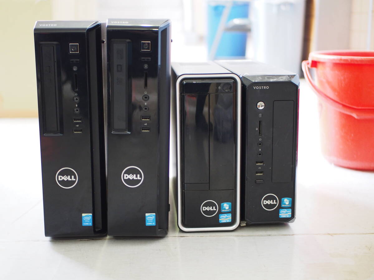 ①　DELL デスクトップPC 4台 Vostro 3800/270s Inspiron 660s Core i3 HDD無 ジャンク
