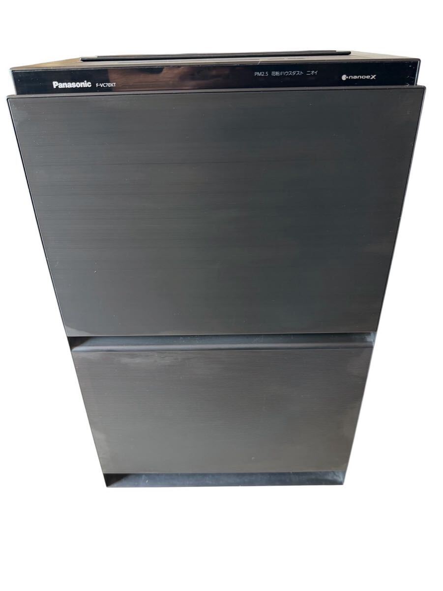 パナソニック 加湿空気清浄機 F-VC70XT 2020年製 ナノイーX Panasonic ブラック 黒 加湿 家電 現状品 #N