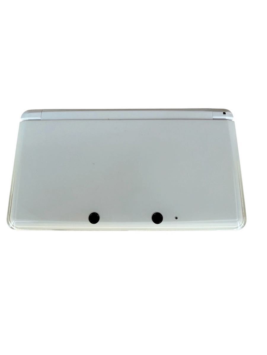 【カメラ機能・動作確認済】ニンテンドー3DS アイスホワイト SDカード タッチペン付き 本体のみ CTR-001 任天堂 Nintendo #I
