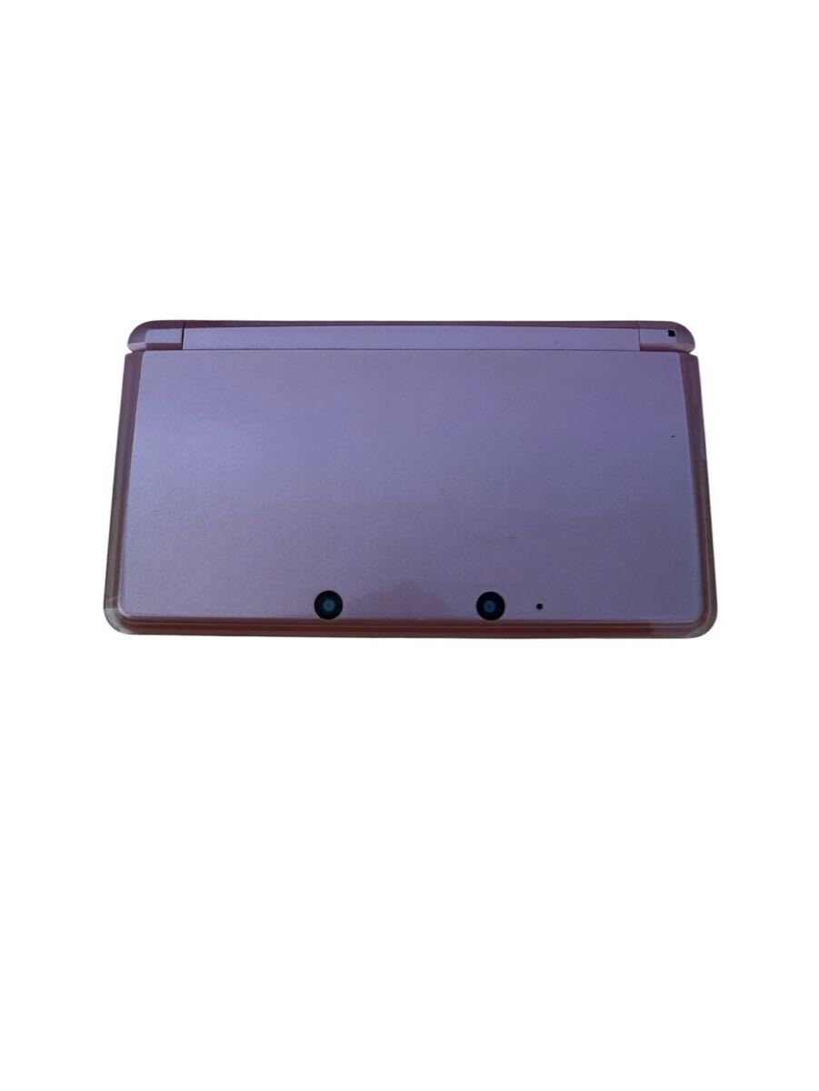 【動作OK】ニンテンドー3DS ミスティピンク 本体 初期型 任天堂 CTR-001 タッチペン付き 画面映り良好 #I