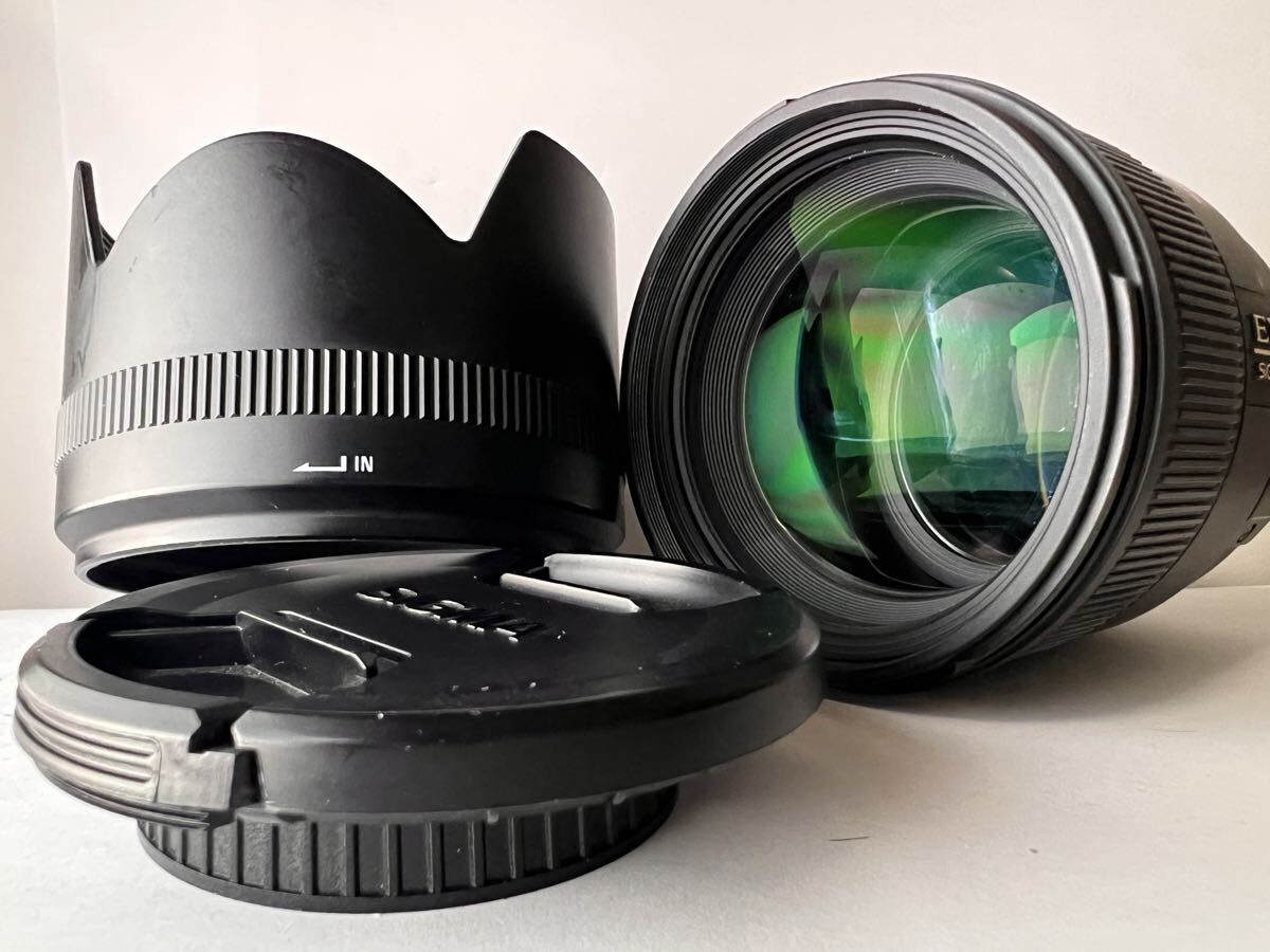 ★極上美品★ SIGMA シグマ 85mm F1.4 EX DG HSM Canon キャノン ★動作確認済み #0358 #50