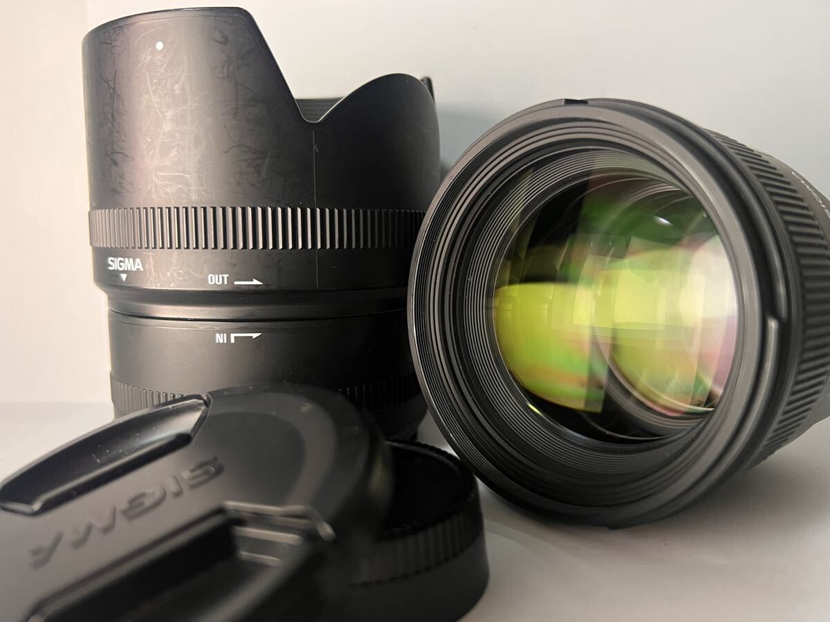 ★極上美品★ SIGMA シグマ 85mm F1.4 DG HSM Nikon ニコン ★動作確認済み #0412 #348