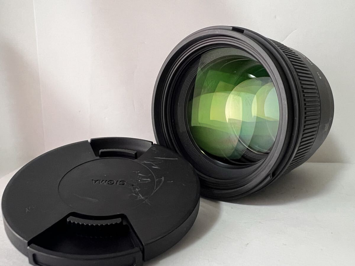 ★現状品★ SIGMA シグマ 85mm F1.4 EX DG HSM NIKON ニコン用 ★動作確認済み #0431 #55