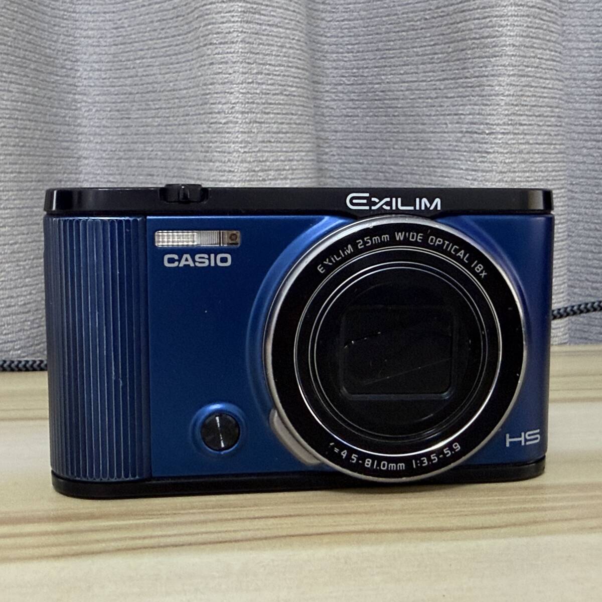 CASIO EXILIM EX-ZR1600 BLUE デジタルカメラ　デジカメ　現状販売品　ジャンク扱い品