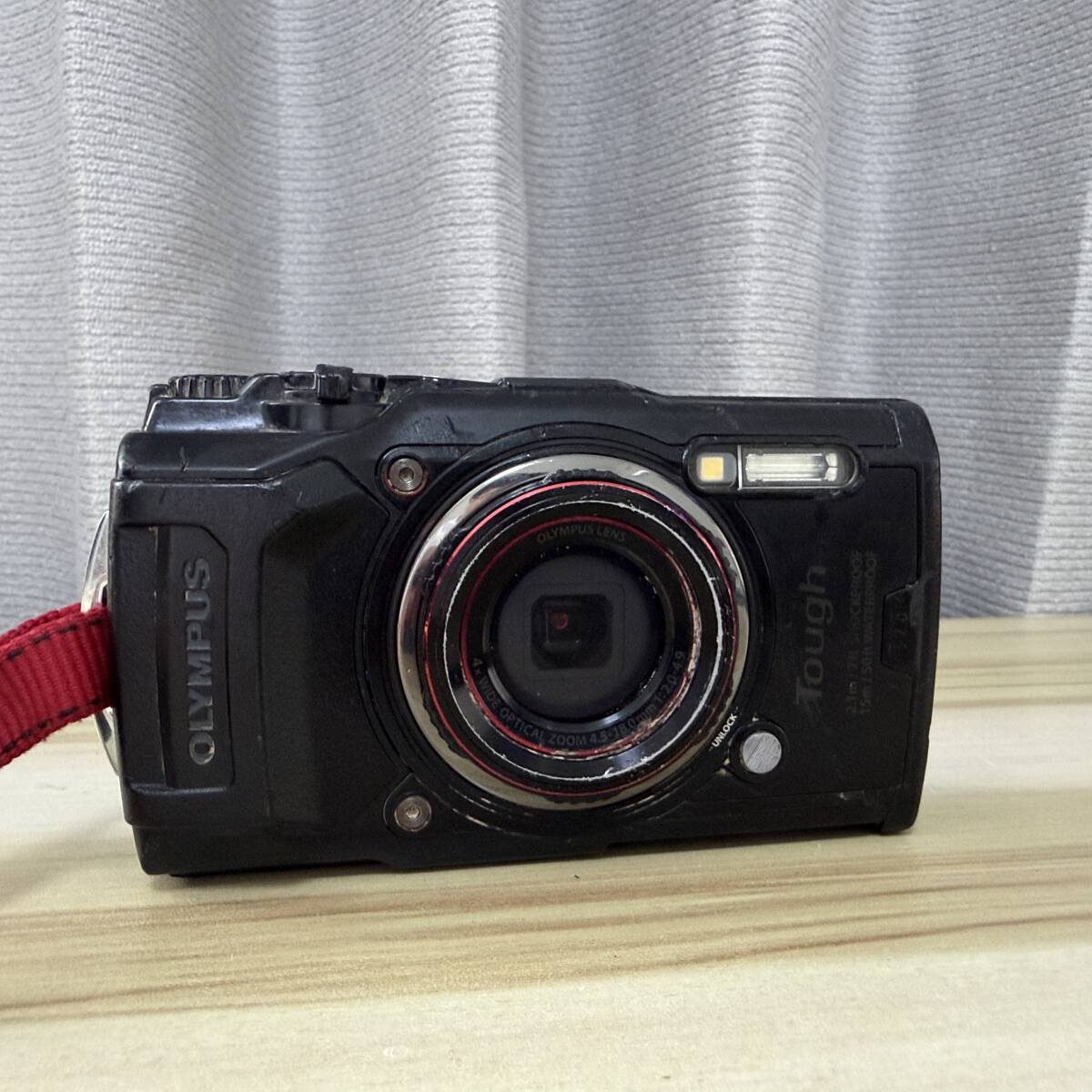 OLYMPUS Tough TG-5 BLACK　デジタルカメラ　デジカメ　現状販売品　ジャンク扱い品