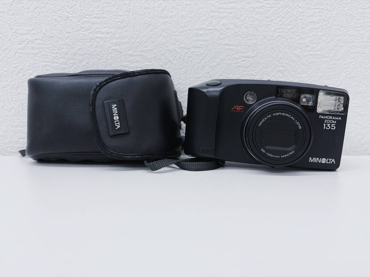 976★MINOLTA PANORAMA ZOOM 135 ミノルタ コンパクトフィルムカメラ １円スタート ◇ 中古 