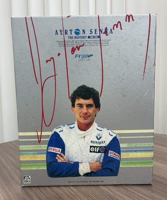 1118★アイルトン・セナ VHS ビデオボックス メモリアルセット ザ・ヒストリー 1960-1994 F1◇AYRTON SENNA 追悼全記録 永久保存版