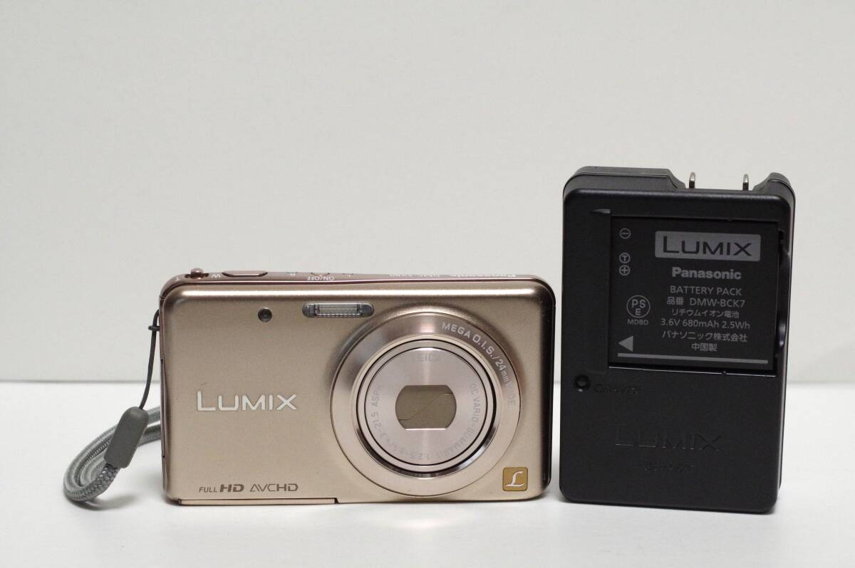 PANASONIC パナソニック LUMIX DMC-FX80 コンパクトデジタルカメラ デジカメ
