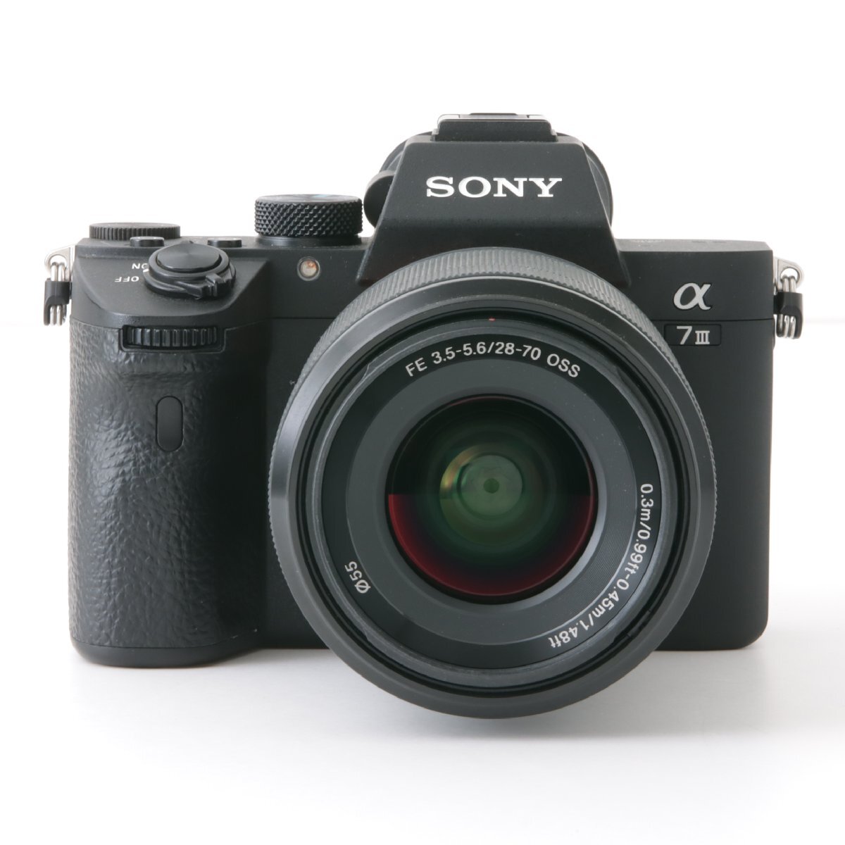 1円～ SONY ソニー ミラーレス一眼カメラ α7Ⅲ ILCE-7M3 ズームレンズキット FE 3.5-5.6/28-70 OSS ※充電器なし　【簡易動作確認品】