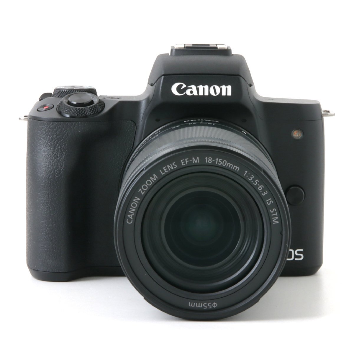 1円～ Canon キヤノン デジタル一眼カメラ EOS Kiss M PC2328　/　EF-M 18-150mm 3.5-6.3 IS STM レンズキット　【簡易動作確認品】